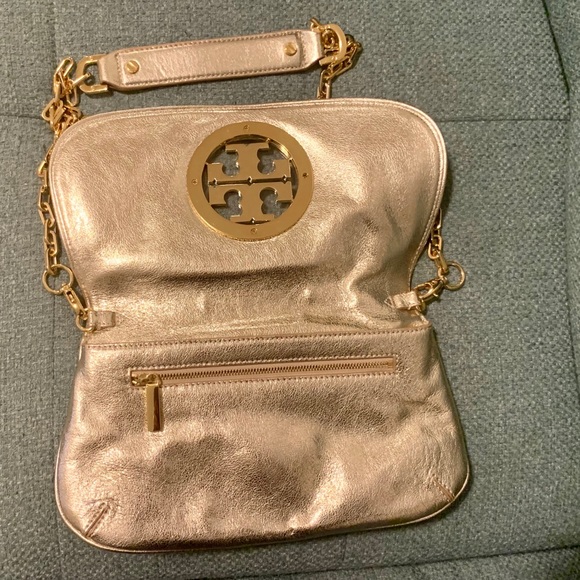Tory Burch Gold Small Crossbody - Picture 3 of 5